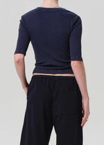 Nali Short Sleeve Henley