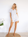 Multicolor Clambake Short PJ Set