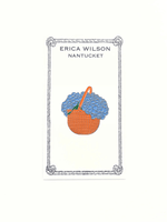 Hydrangea Light Ship Basket Needle Minder