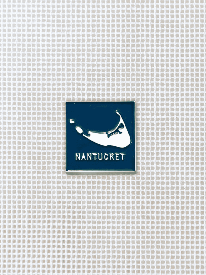 Nantucket Island Map Needle Minder