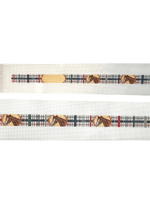 Horses on Plaid