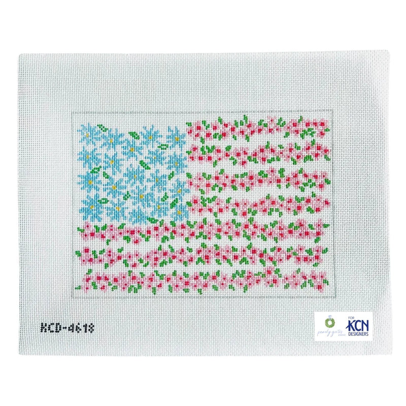Memorial Day Flag Floral