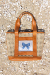 Leather Handle Self Finishing Bag