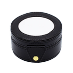 Self Finishing Round Leather Box