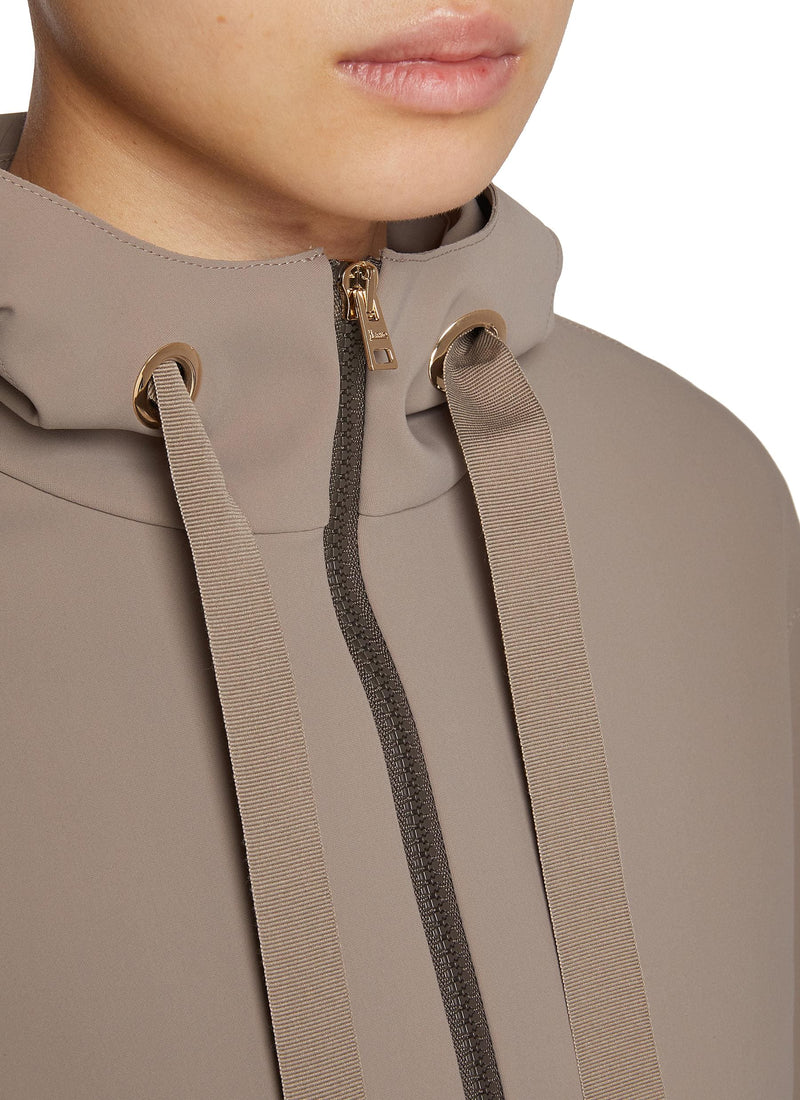 Scuba Short Jacket with Hood
