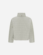 Linen Quilted Sleeve Jacket