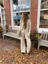 Brushed Jersey Wide Leg Pants