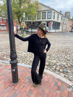 Brushed Jersey Wide Leg Pants