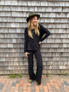 Brushed Jersey Wide Leg Pants