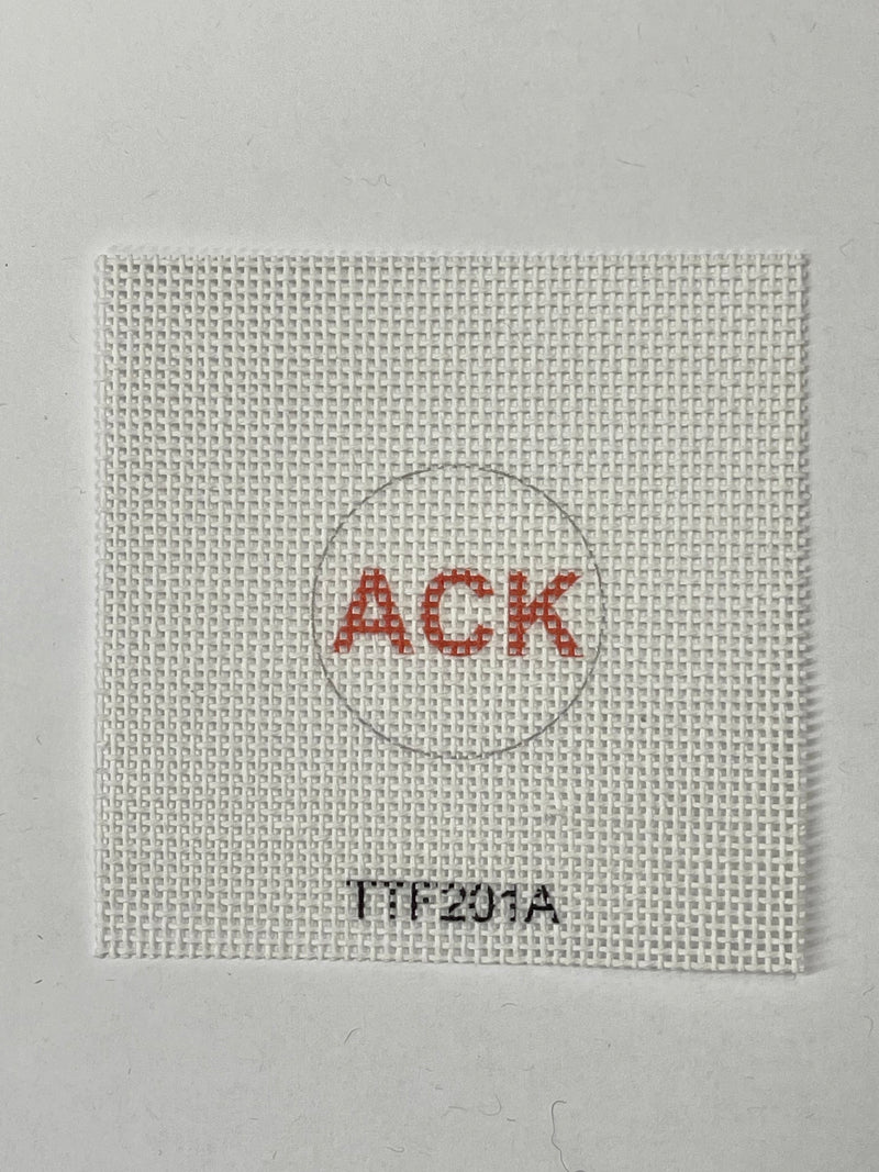 Nantucket Key Fob Canvas Insert