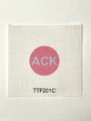 Nantucket Key Fob Canvas Insert