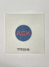 Nantucket Key Fob Canvas Insert