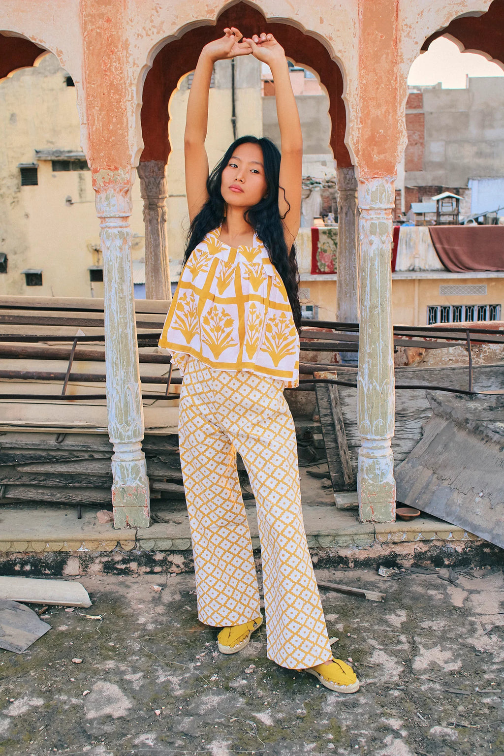 SZ Block Prints Disco Pants – Erica Wilson SZ Block Prints Disco Pants – Erica Wilson
