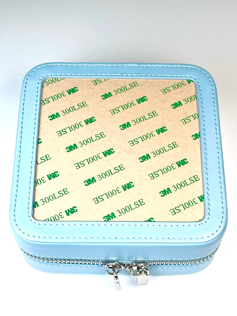 5" Self Finishing Leather Square Box