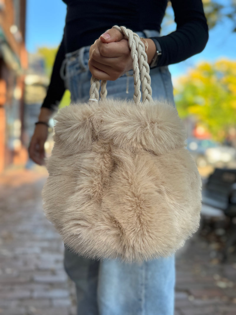 Faux fur purses wholesale on sale