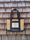 Leather Handle Self Finishing Bag