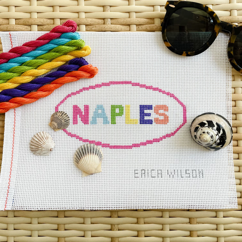 Naples Bumper Sticker Canvas