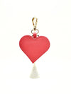 Heart Leather Key Fob