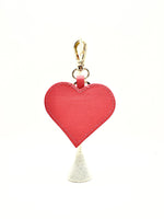 Heart Leather Key Fob