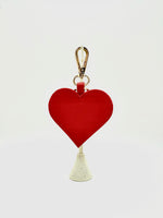 Heart Leather Key Fob