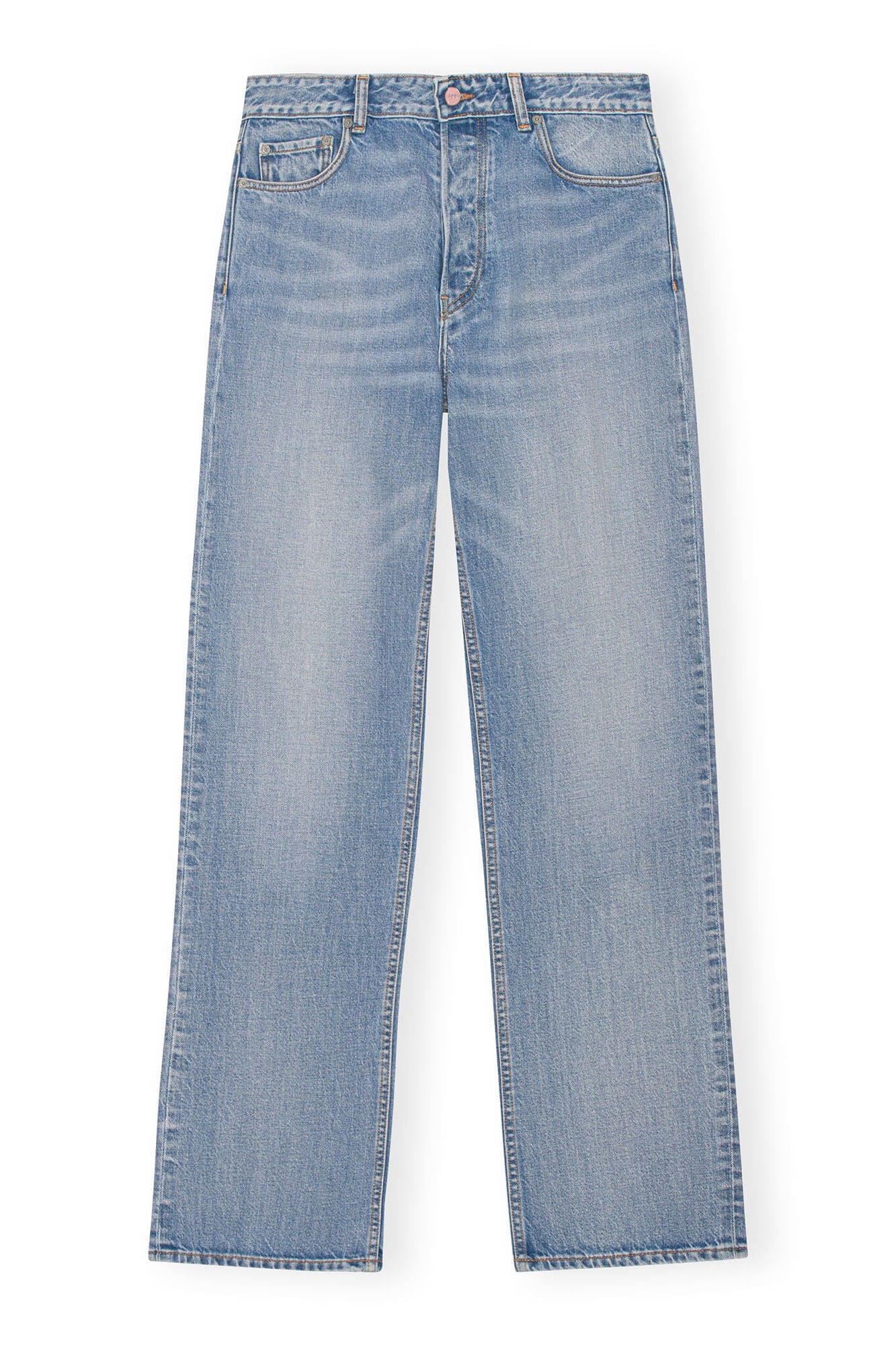 マイナステュー Minus two blue rigid denim jean