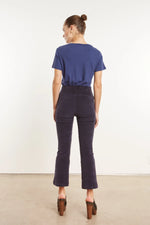 Crop Flare Corduroy