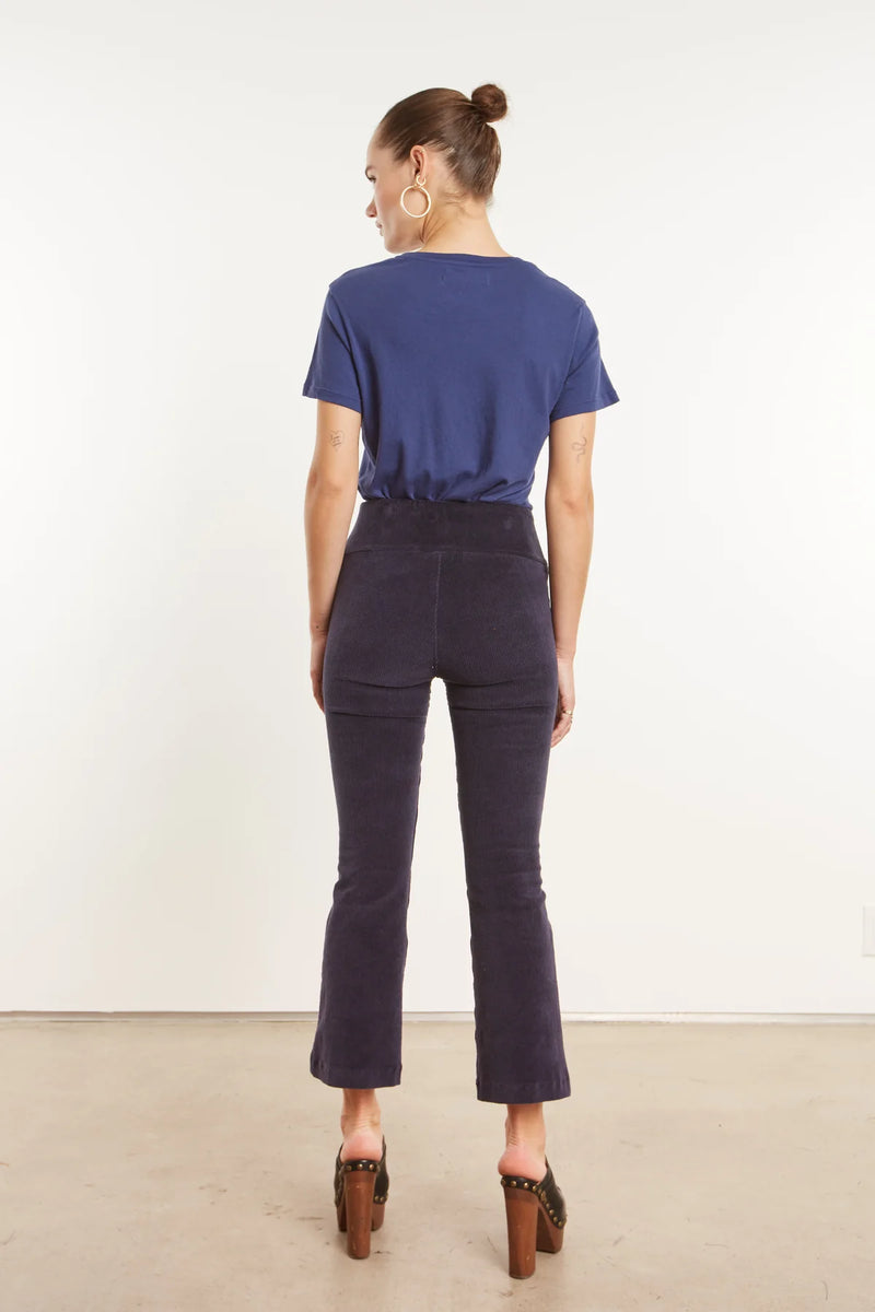 Crop Flare Corduroy
