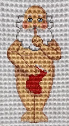 Naked Santa Front & Back