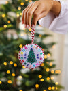 Our 1st Finished Needlepoint Ornament
