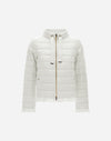 Linen Quilted A-Shape Jacket
