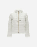 Linen Quilted A-Shape Jacket