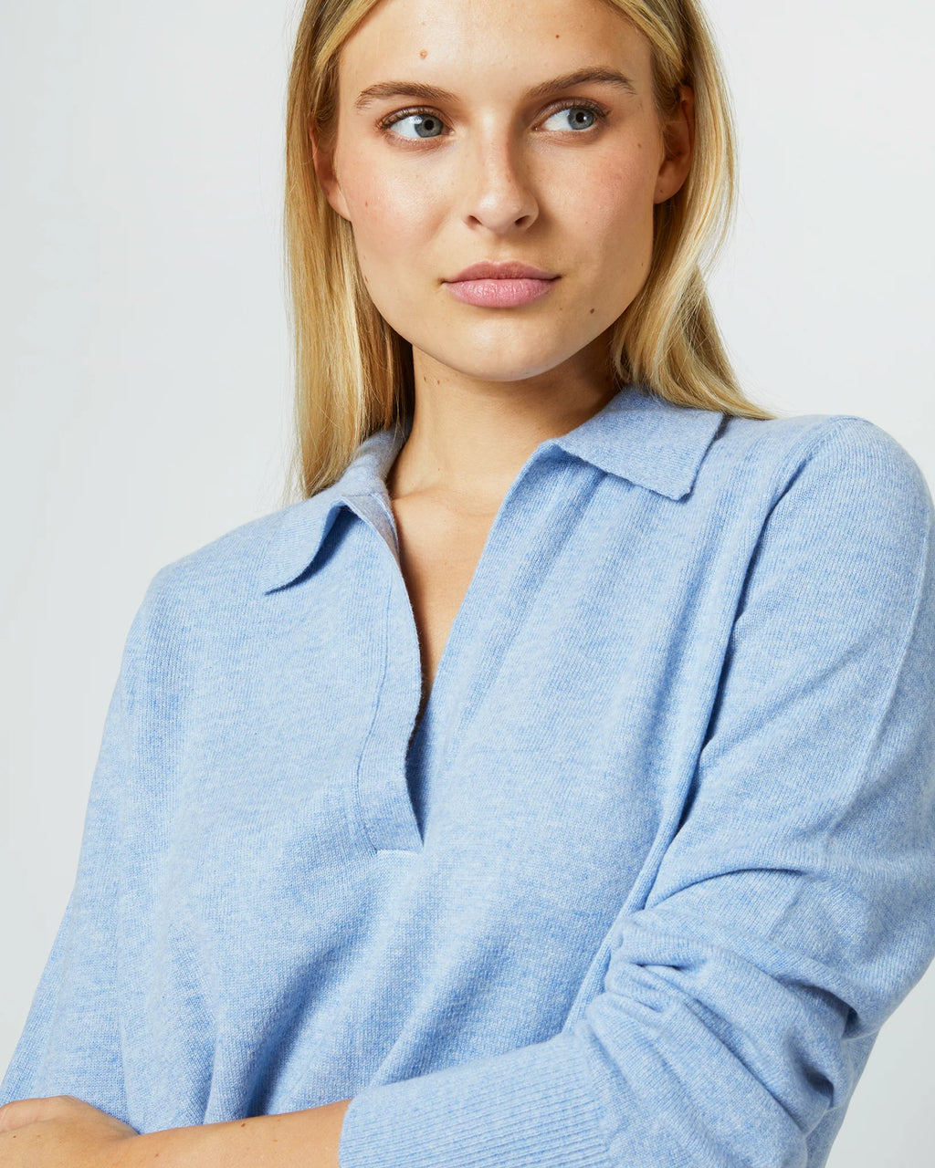 Cydney Johnny Collar Sweater
