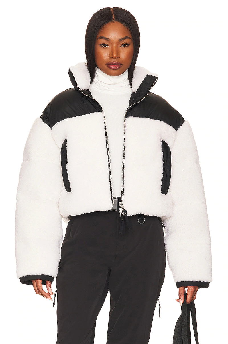 Maya Shearling Puffer