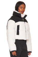 Maya Shearling Puffer