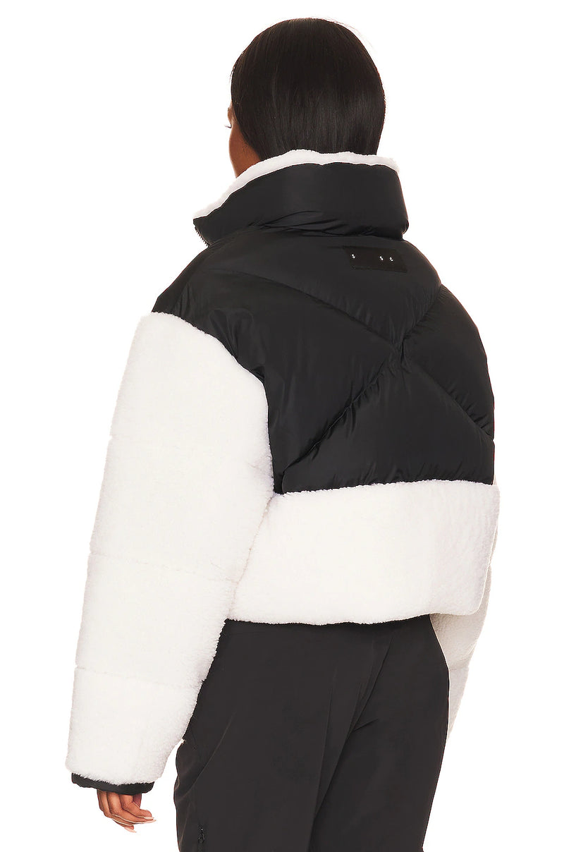 Maya Shearling Puffer