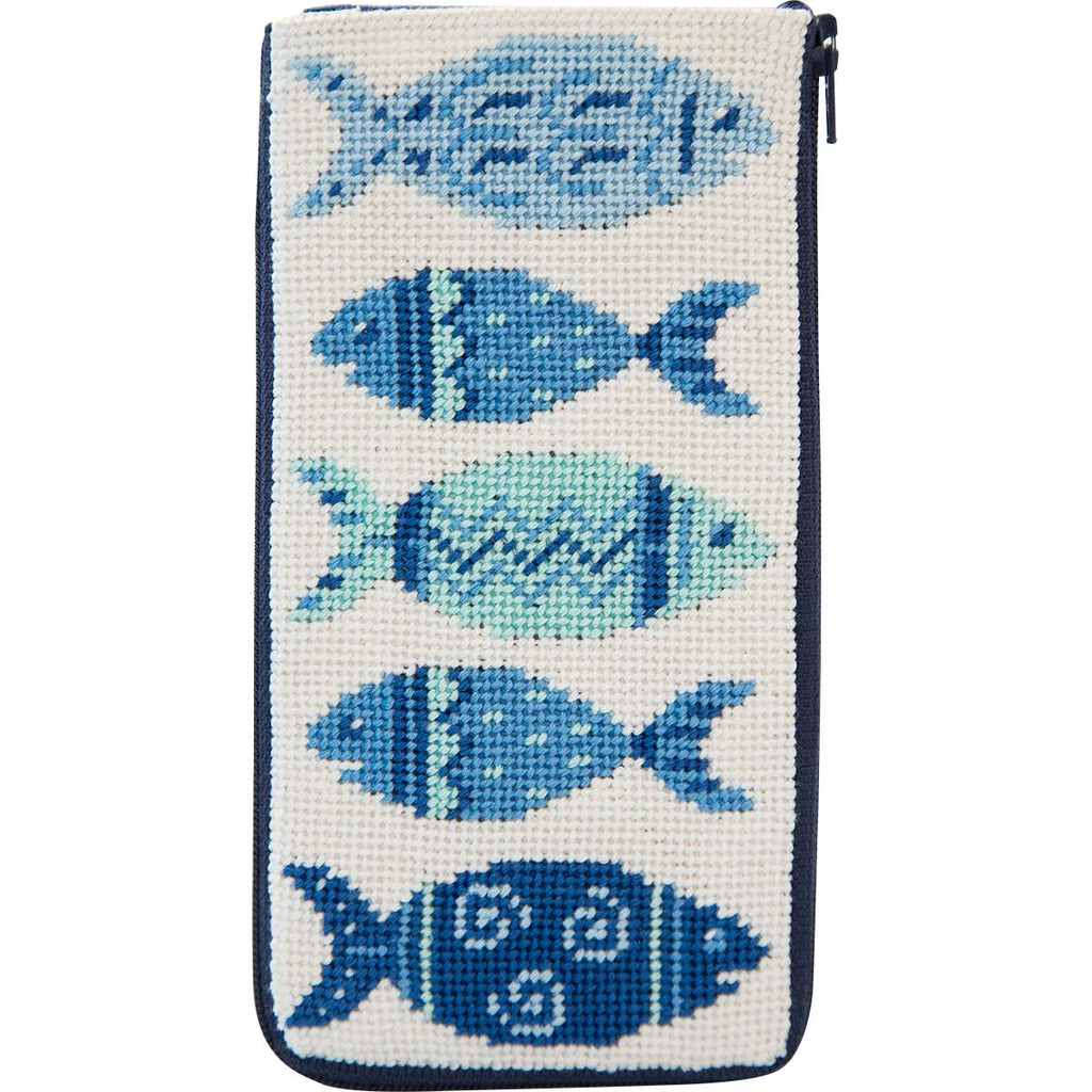 Stitch and Zip Eyeglass Case