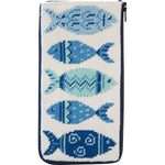 Stitch and Zip Eyeglass Case