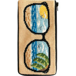 Stitch and Zip Eyeglass Case
