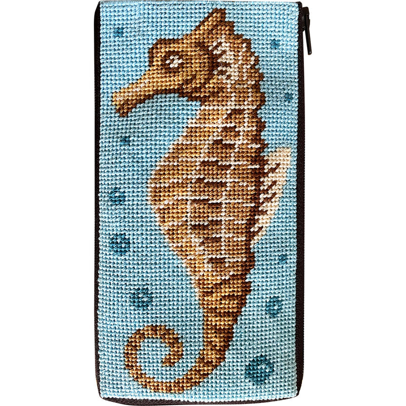 Stitch and Zip Eyeglass Case