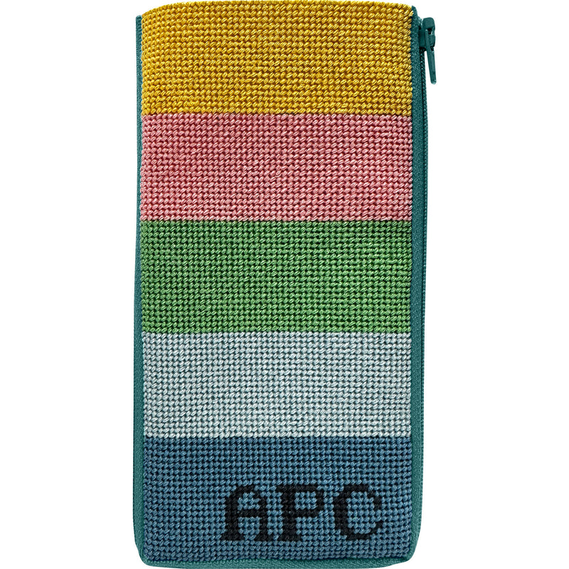 Stitch and Zip Eyeglass Case