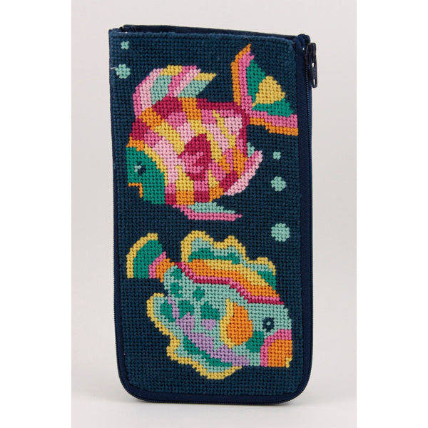 Stitch and Zip Eyeglass Case