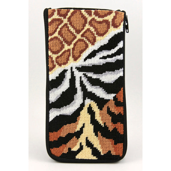 Stitch and Zip Eyeglass Case