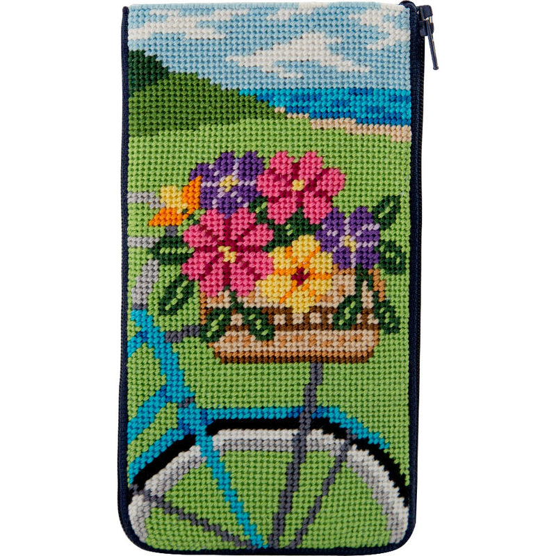 Stitch and Zip Eyeglass Case