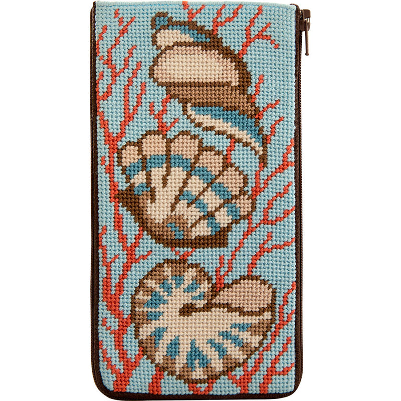 Stitch and Zip Eyeglass Case