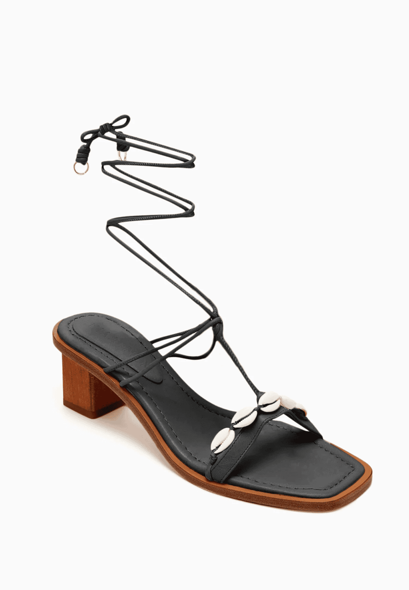 Nicolette Shell Laceup High Heel