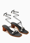 Nicolette Shell Laceup High Heel