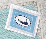 Island Map Bumper Sticker