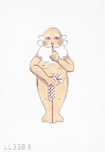 Naked Santa Front & Back
