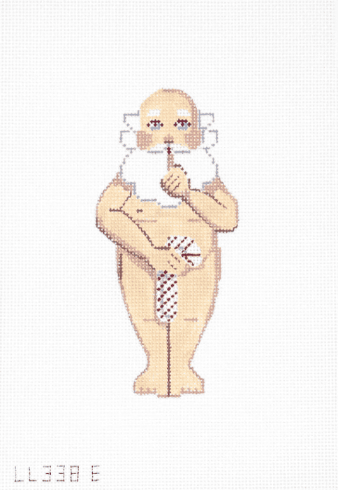 Naked Santa Front & Back