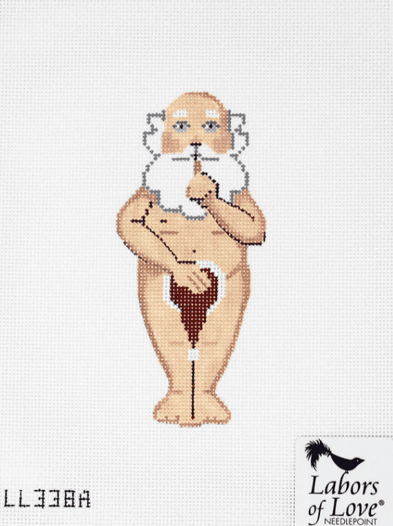 Naked Santa Front & Back